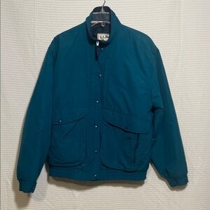 Vintage L.L. Bean Women's Teal Winter Jacket